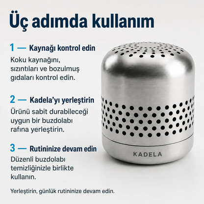 Kadela Buzdolabı Koku Giderici
