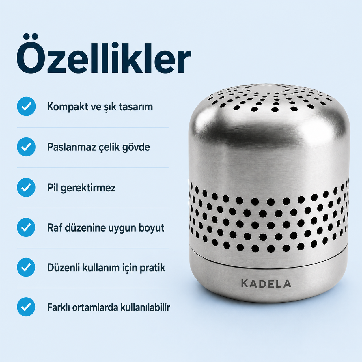 Kadela Buzdolabı Koku Giderici