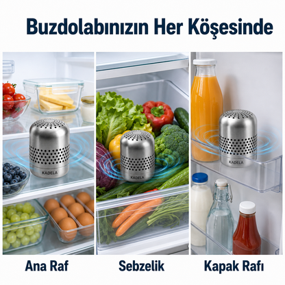 Kadela Buzdolabı Koku Giderici