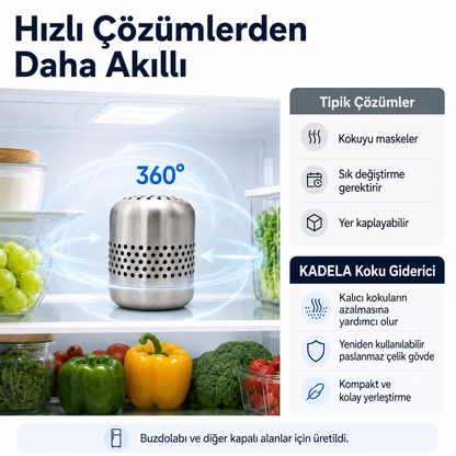 Kadela Buzdolabı Koku Giderici